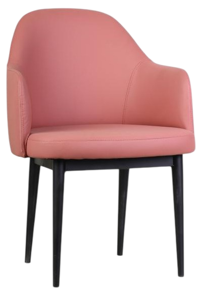 ELLA-2V Ella 2 Series Lounge Chair With 4 Leg Base - Size : 58W x 62D x 85H (cm)